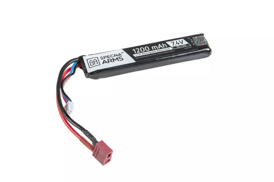 Specna Arms Batteria LiPo 7,4V 1200mAh 15/30C Deans