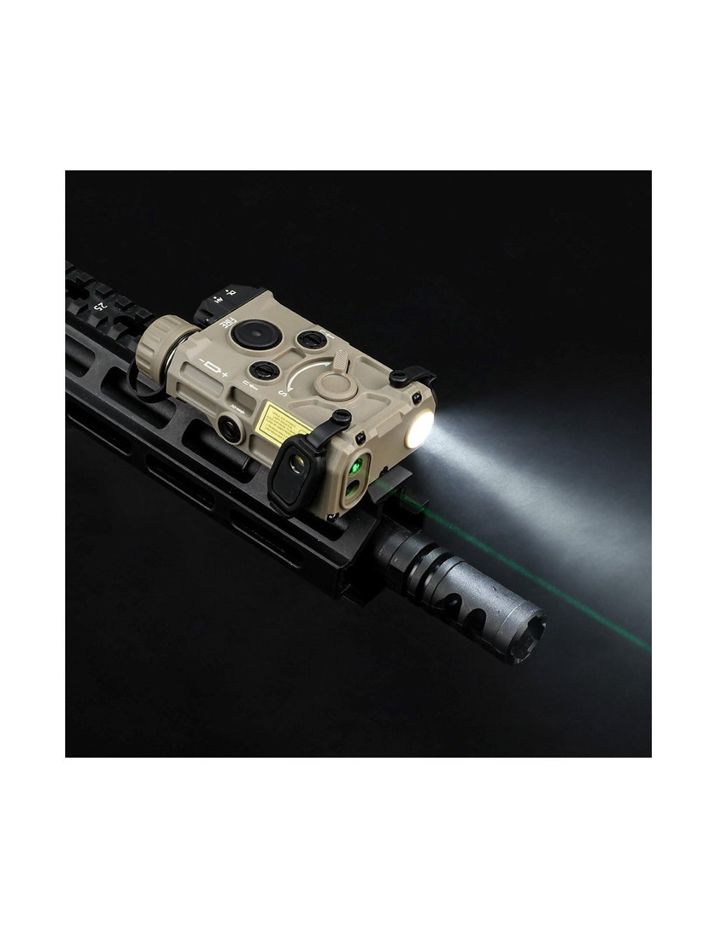 WADSN ET OGL torcia / Laser verde & IR - DE